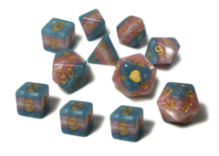 Transgender Pride Dice Set Opaque